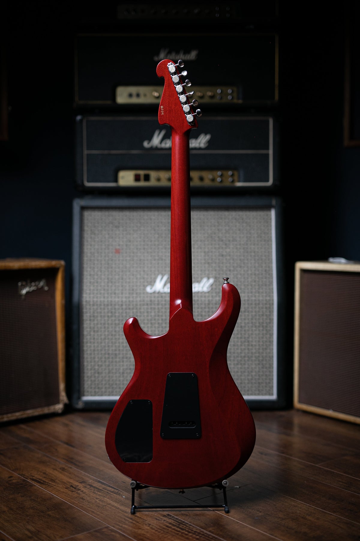 Knaggs Severn T3 Electric Guitar - Transparent Red