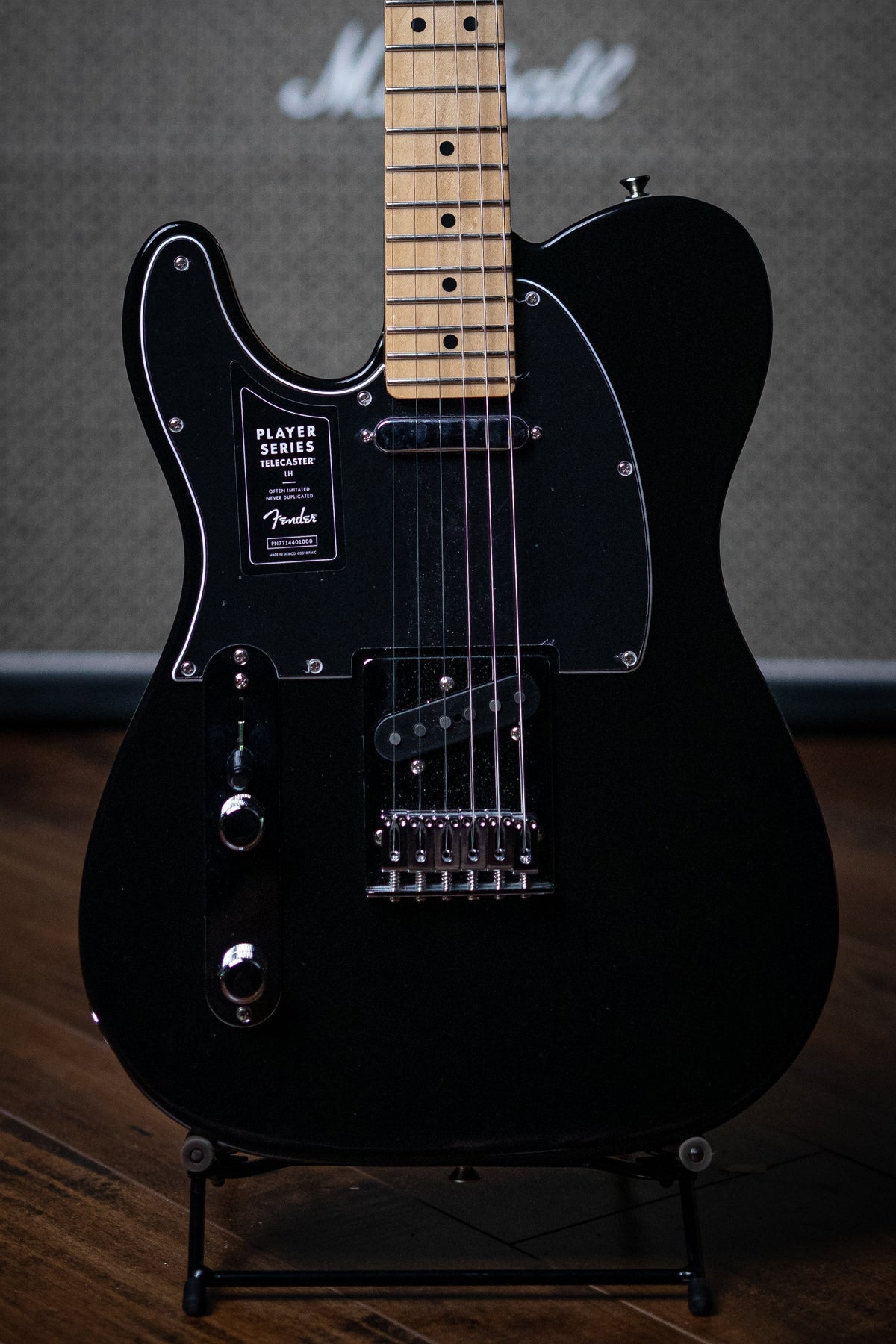 Fender Player Telecaster Left Handed Electric Guitar - Black