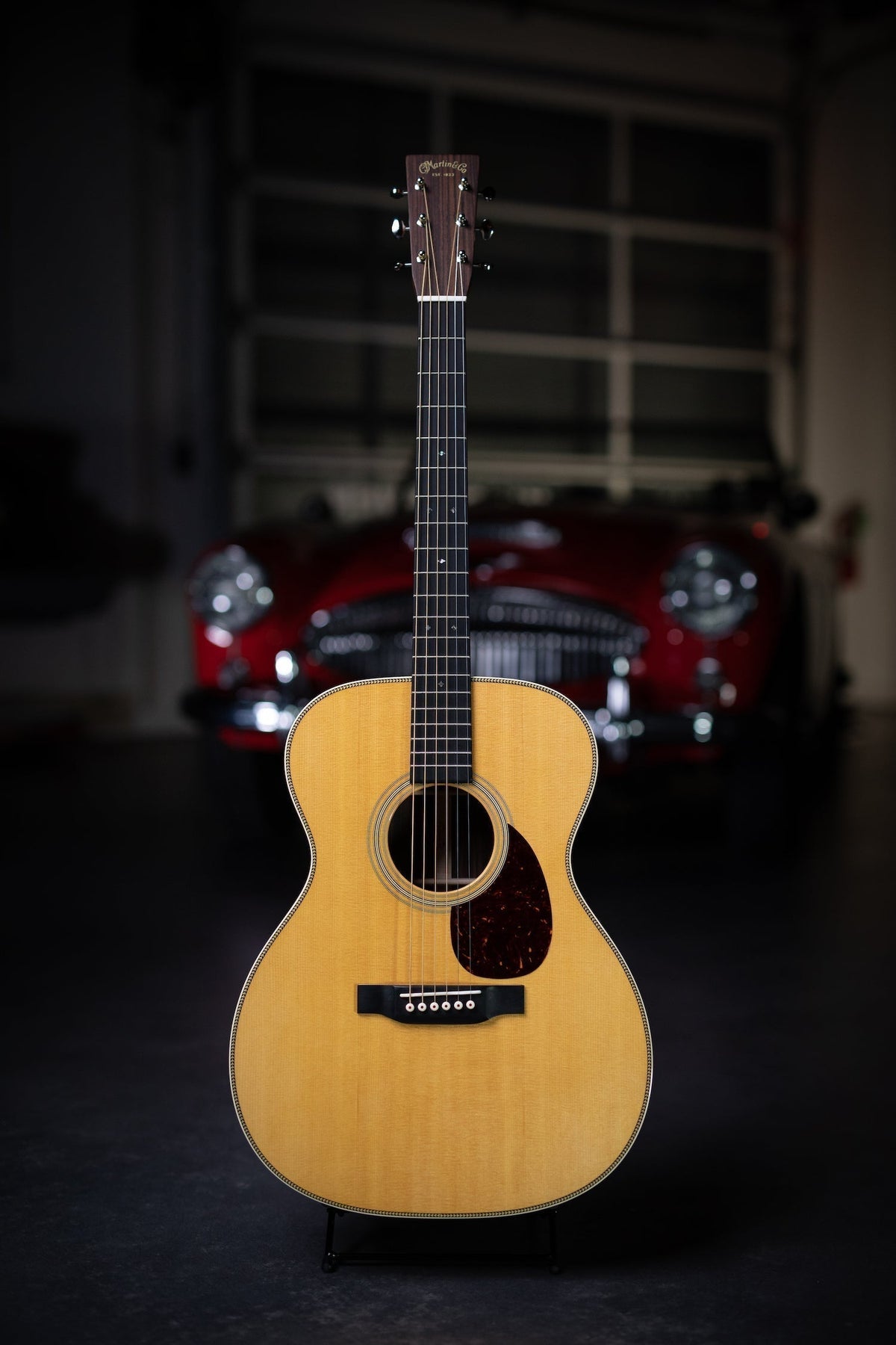 Martin OM-28 Acoustic Guitar - Natural