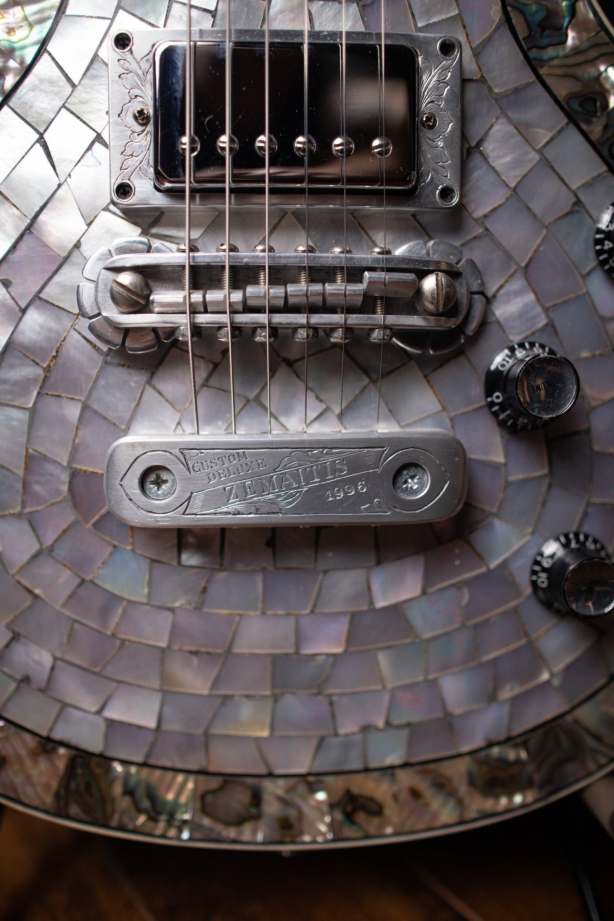 1996 Zemaitis Custom Deluxe Electric Guitar - "Pearl Top"