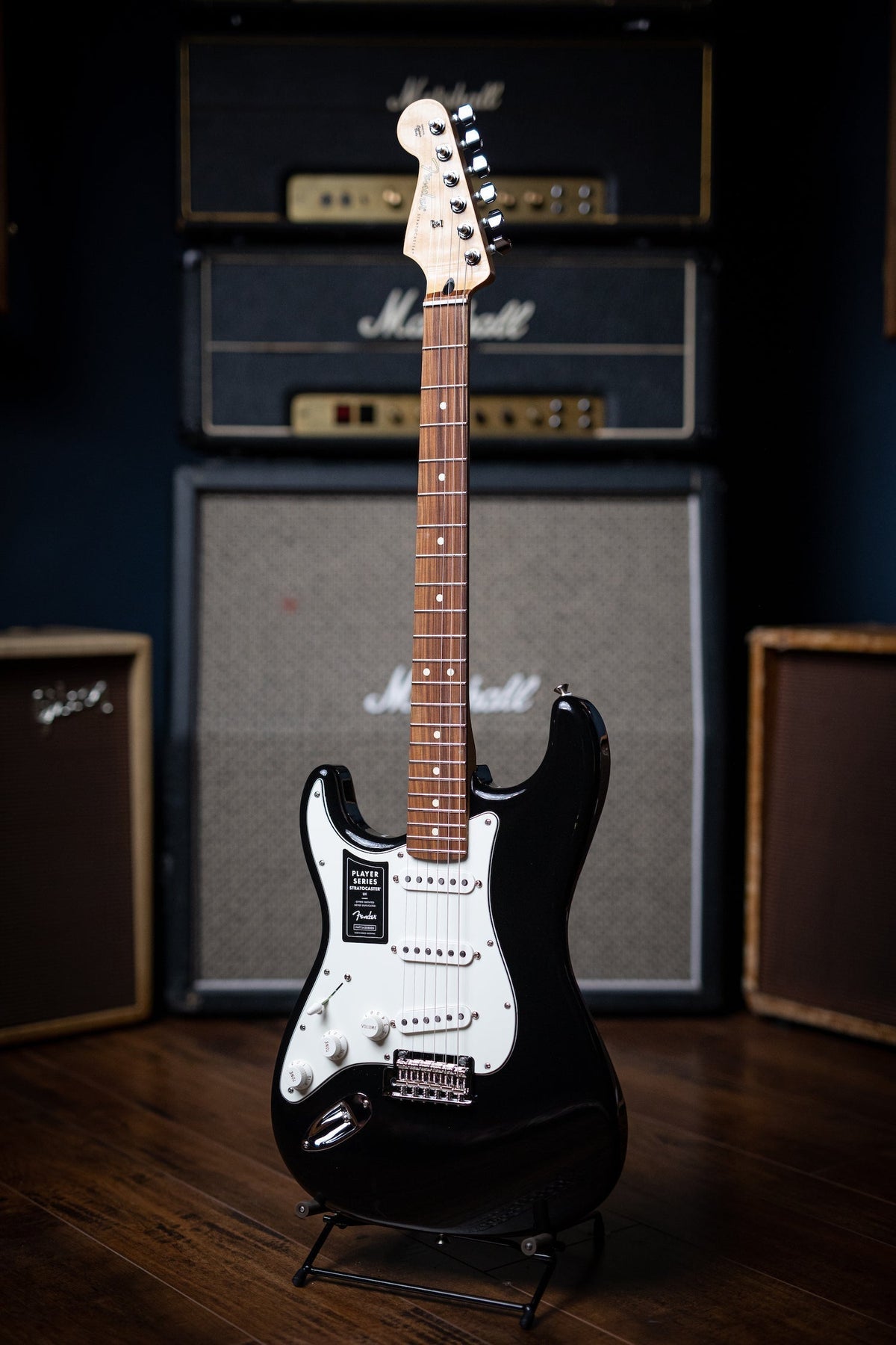 Fender Player Stratocaster Left Handed Electric Guitar - Black