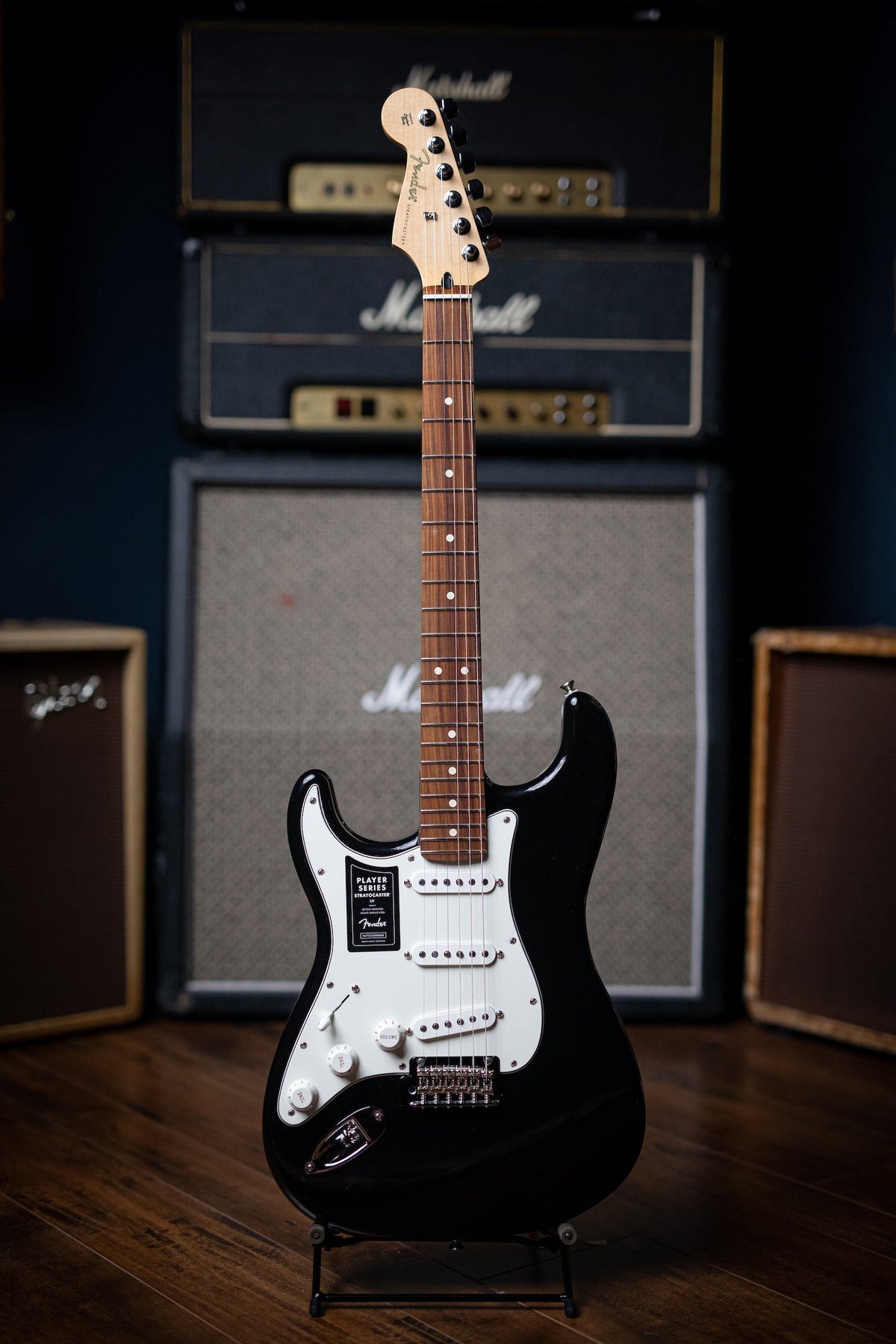 Fender Player Stratocaster Left Handed Electric Guitar - Black