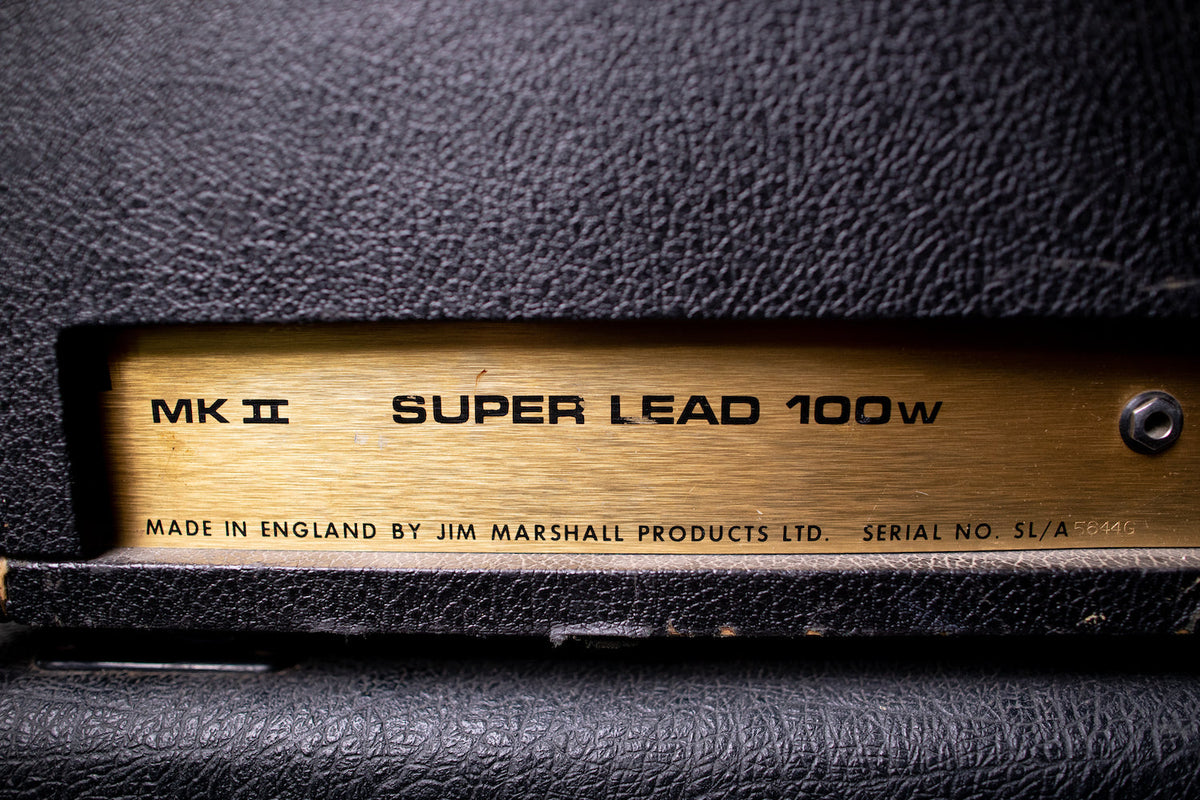 1975 Marshall JMP 100 Tube Head