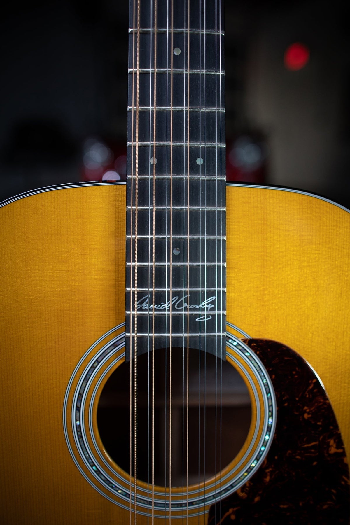 2008 Martin D-12 David Crosby 12-String Acoustic Guitar - Natural