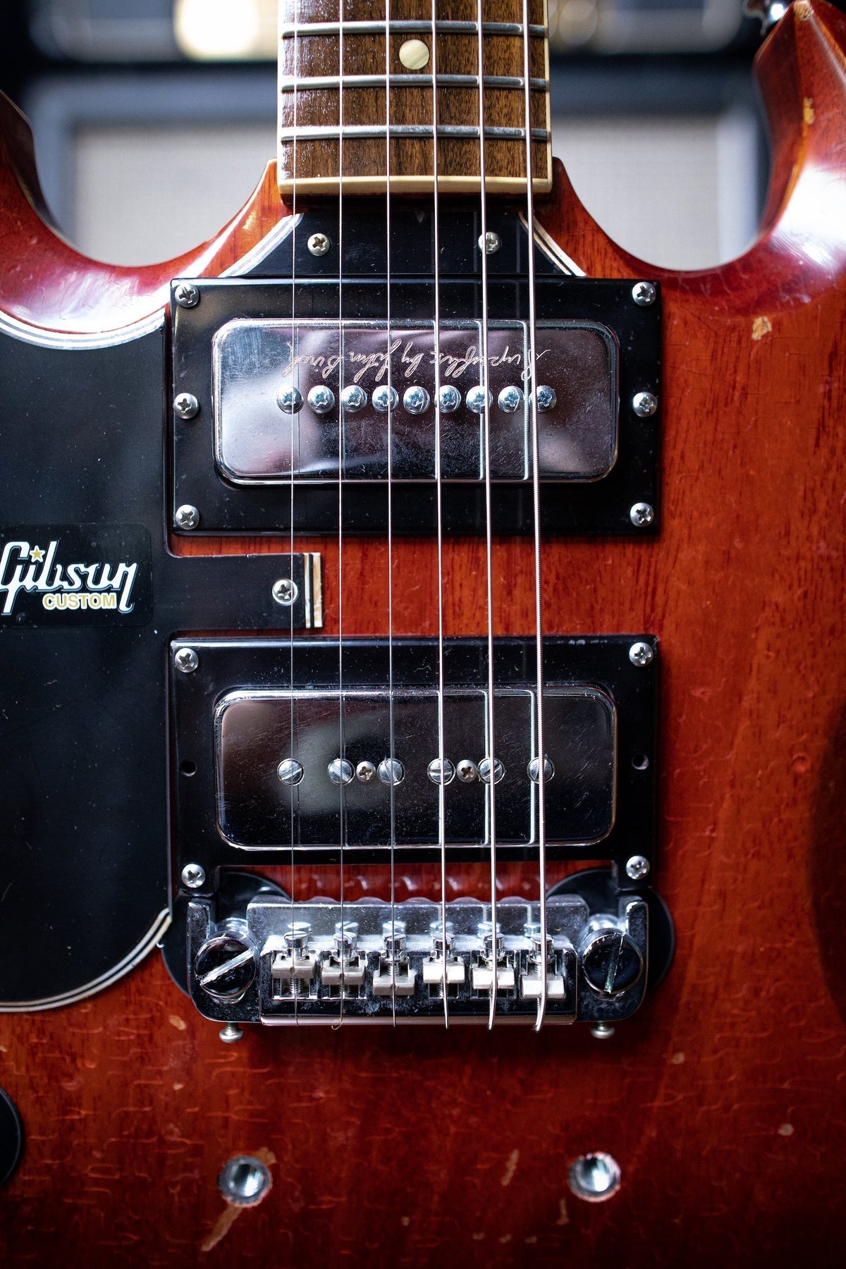 Gibson Tony Iommi "Monkey" 1964 SG Special Replica Left Handed Electric Guitar - Aged Cherry