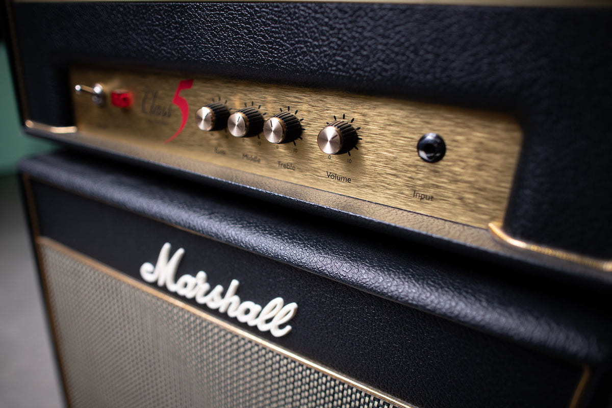 2011 Marshall Class 5 Tube Head and Extension Cabinet