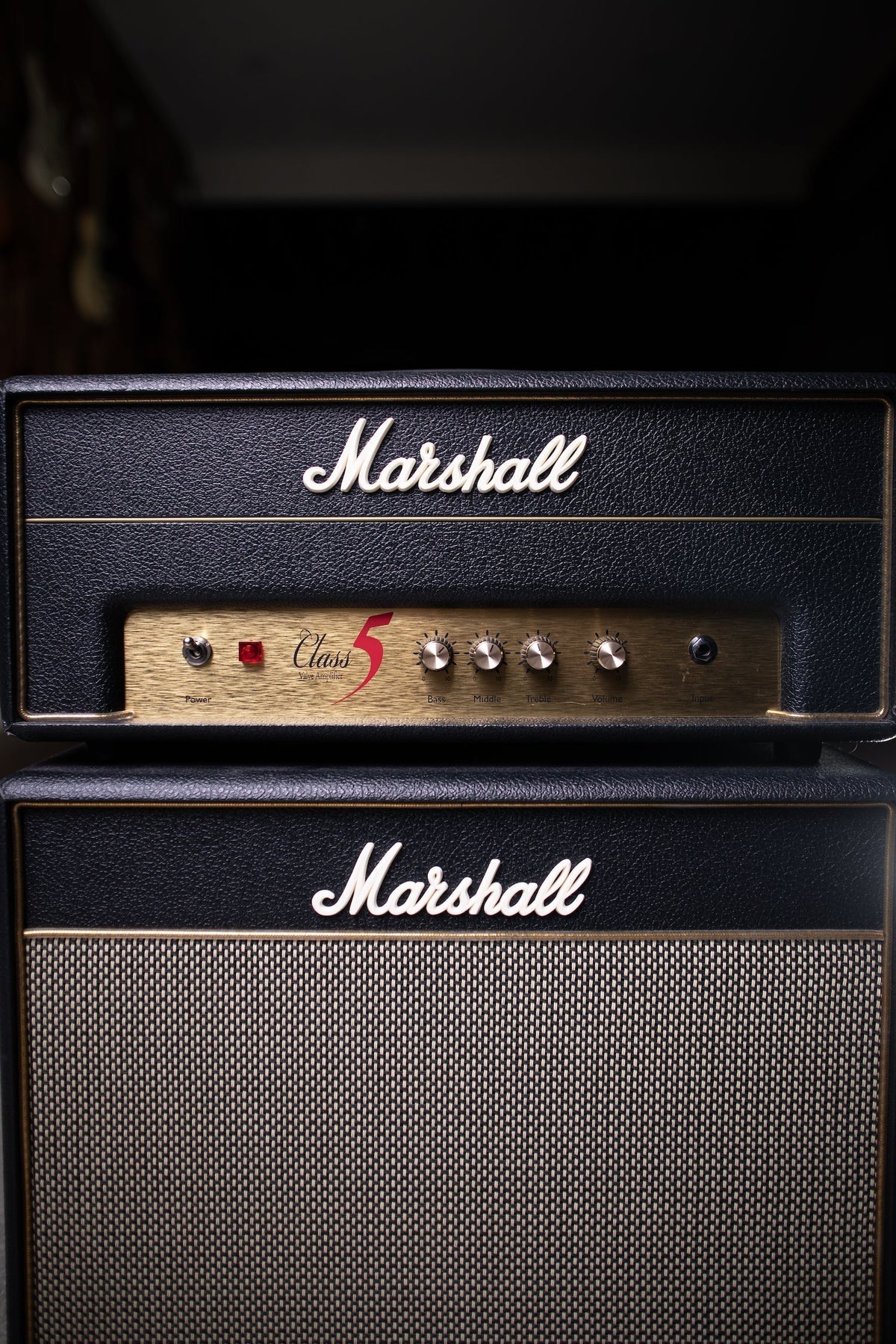 2011 Marshall Class 5 Tube Head and Extension Cabinet