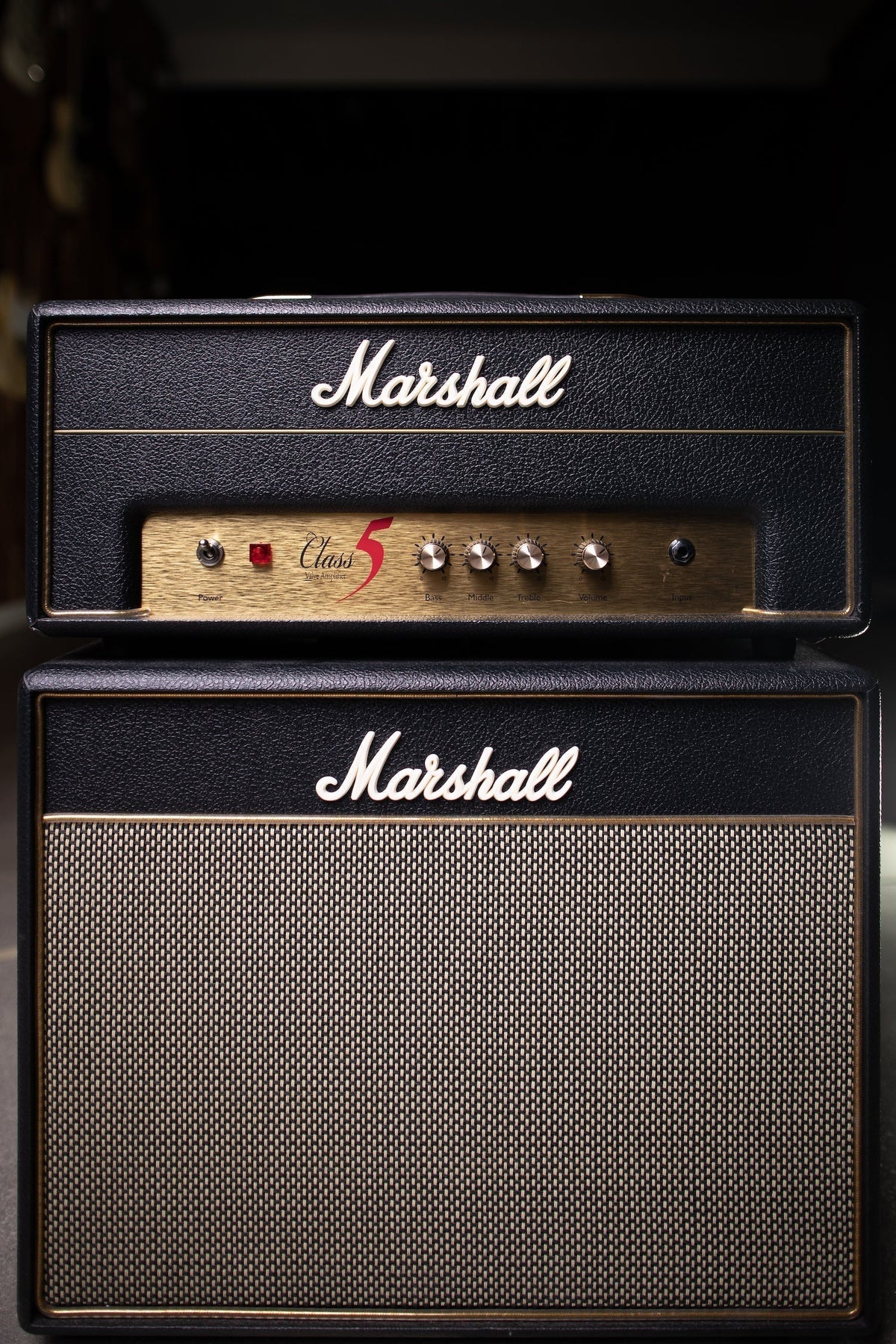 2011 Marshall Class 5 Tube Head and Extension Cabinet