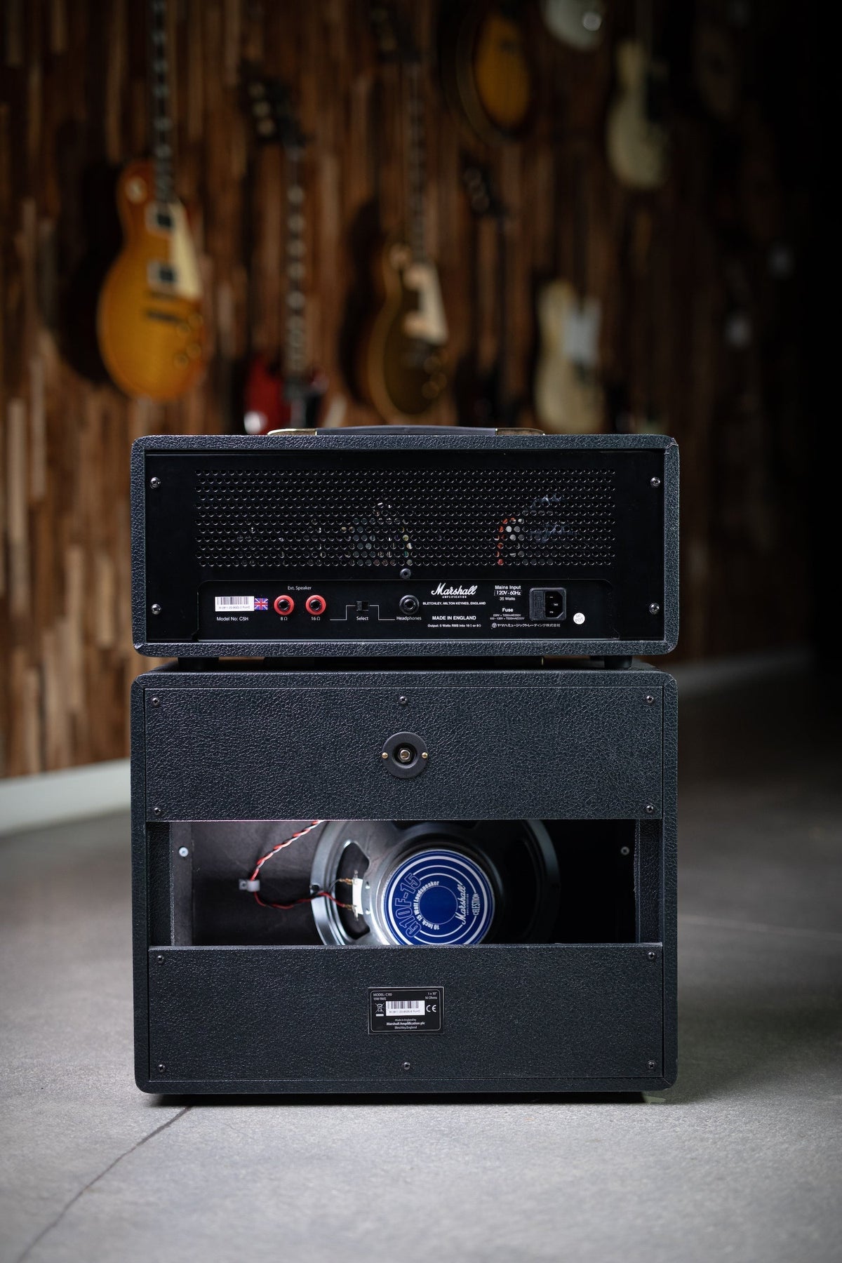 2011 Marshall Class 5 Tube Head and Extension Cabinet