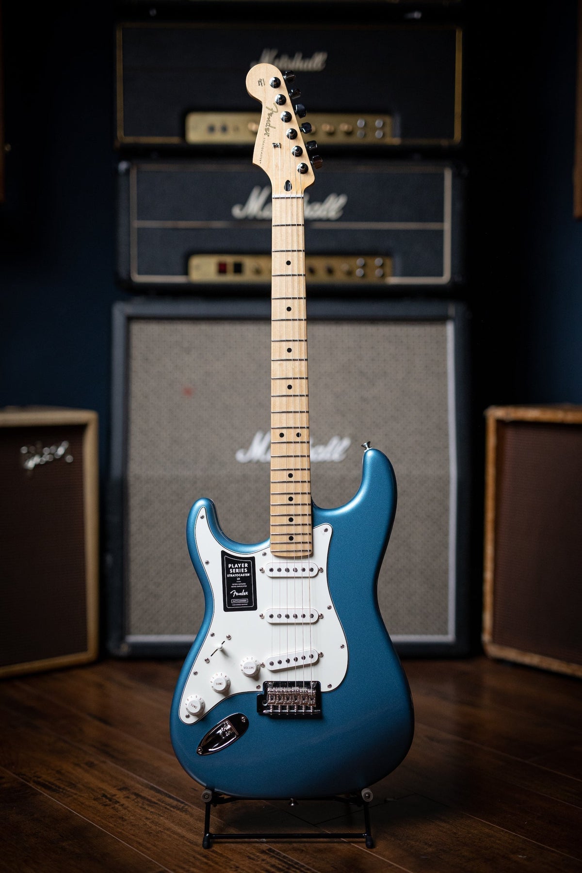 Fender Player Stratocaster Left Handed Electric Guitar - Tidepool