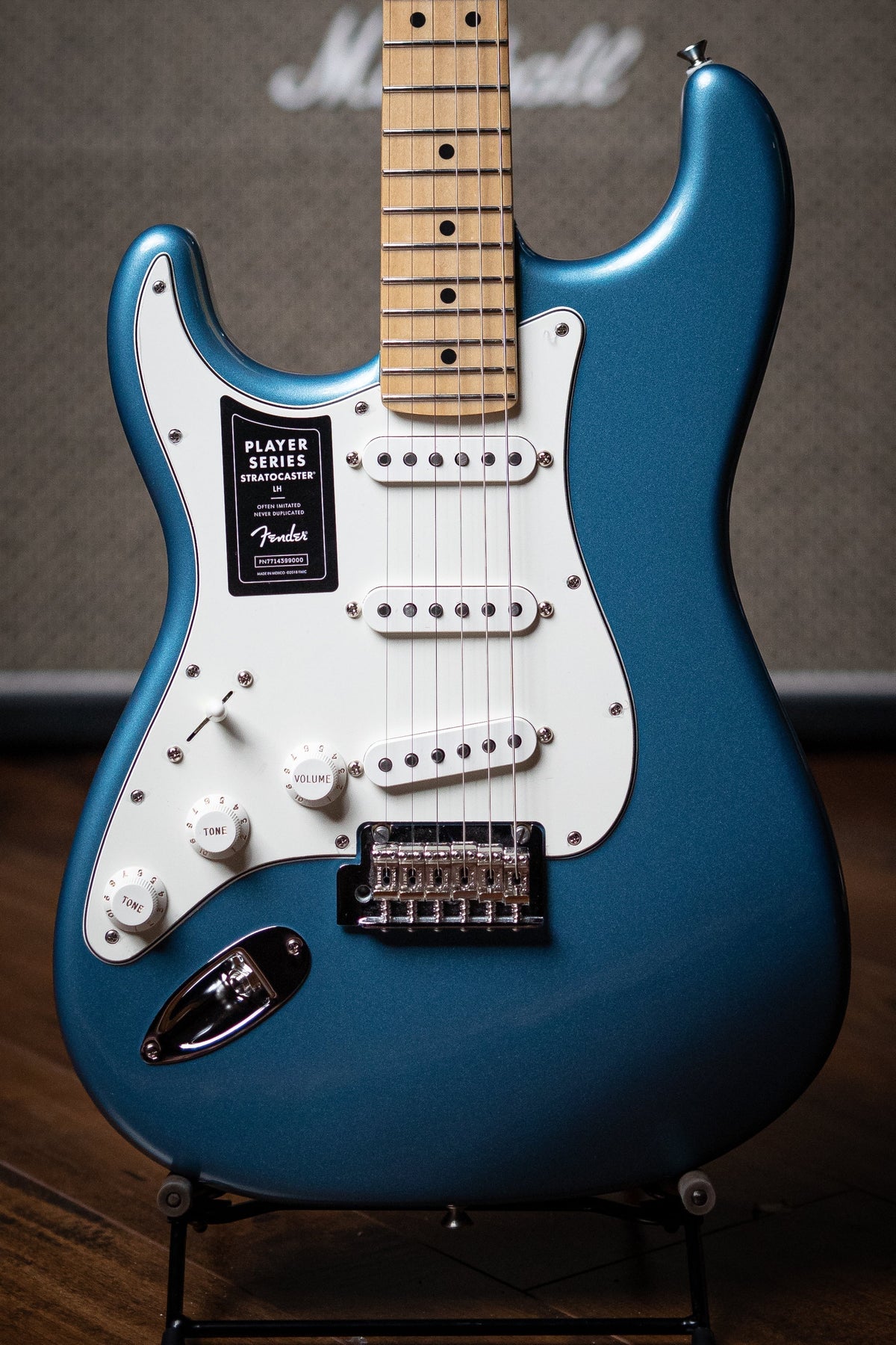 Fender Player Stratocaster Left Handed Electric Guitar - Tidepool