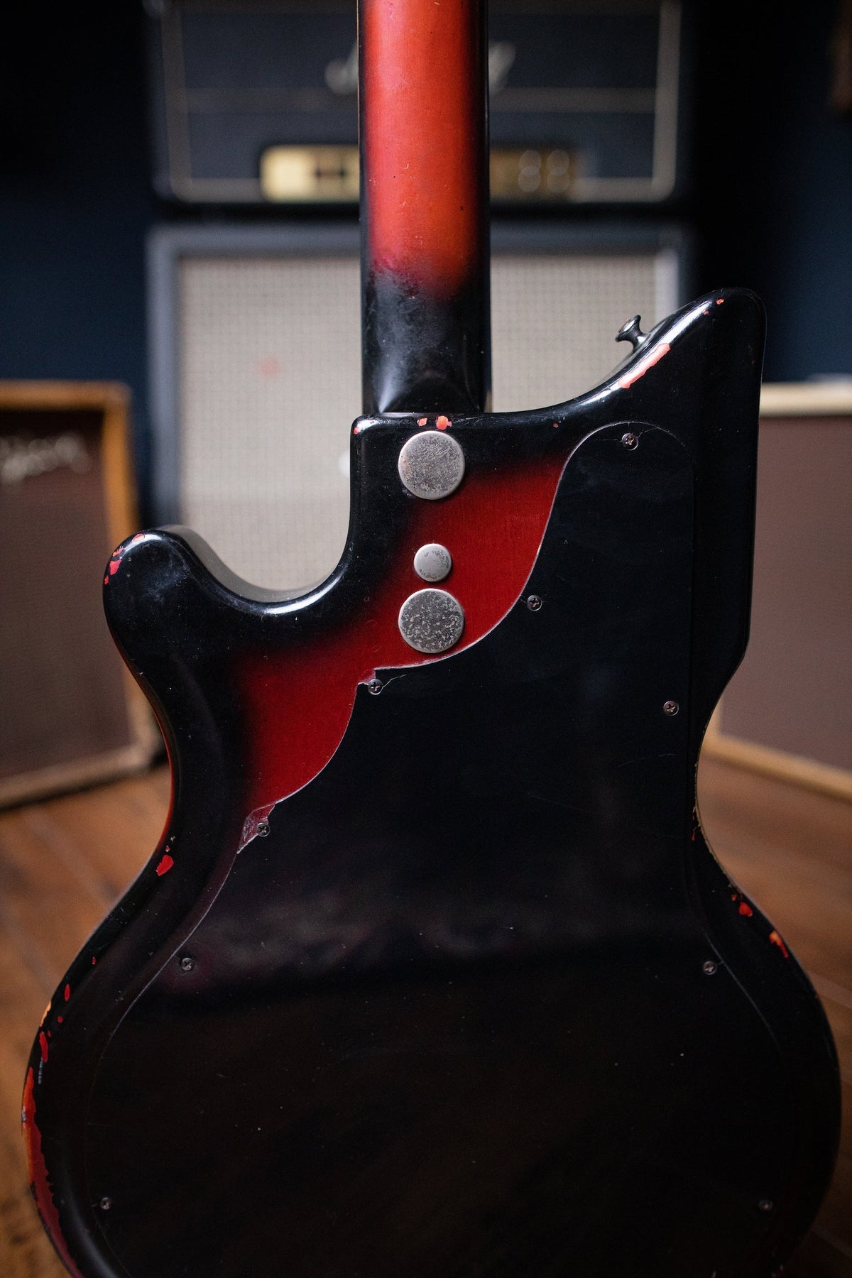 1964 National Val Pro 82 Electric Guitar - Red Burst