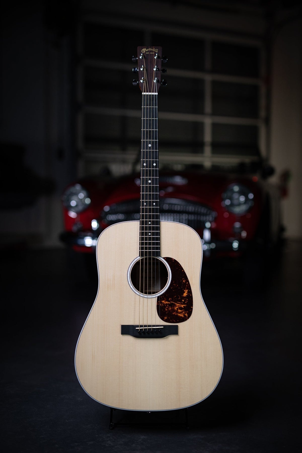 Martin D-13E Road Series Acoustic-Electric Guitar - Natural