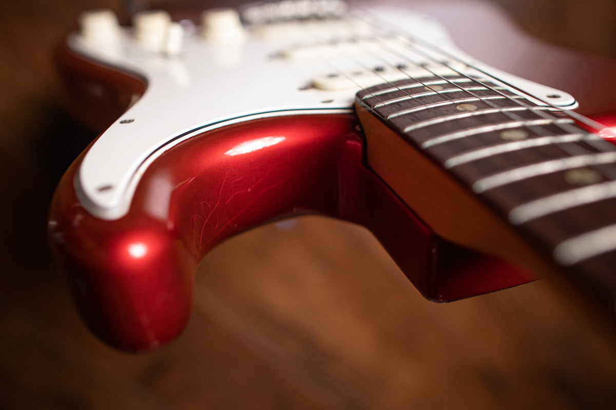 1966 Fender Stratocaster Electric Guitar - Candy Apple Red