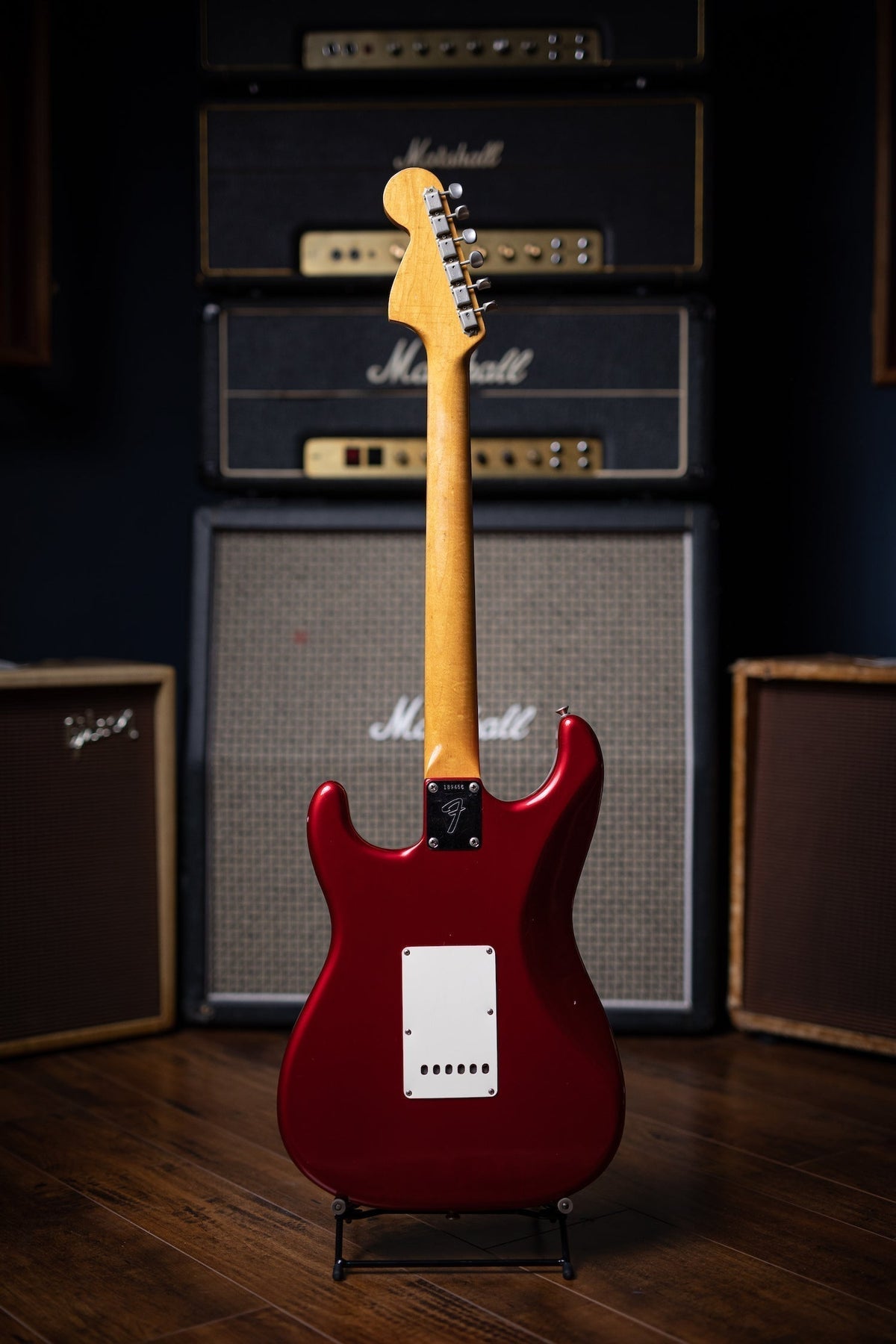 1966 Fender Stratocaster Electric Guitar - Candy Apple Red