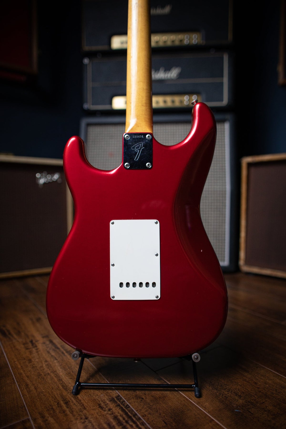 1966 Fender Stratocaster Electric Guitar - Candy Apple Red