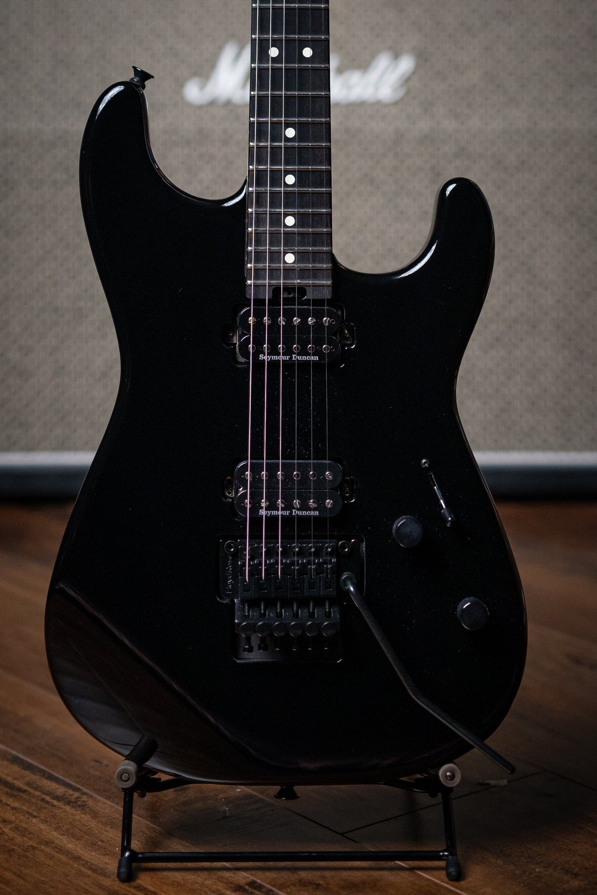 Charvel Pro-Mod San Dimas Style 1 HH FR E Electric Guitar - Black