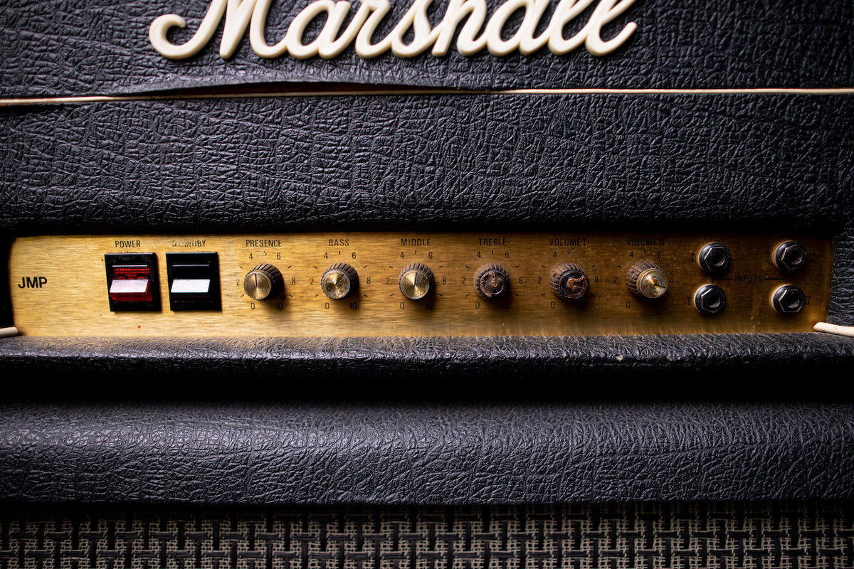 1977 Marshall JMP 50 / 1987 MKII Tube Head