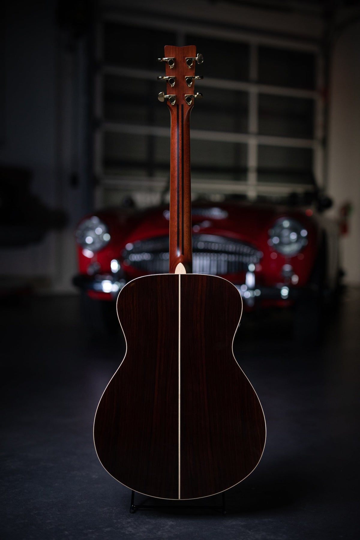 Yamaha LS-TA TransAcoustic Acoustic-Electric Dreadnought Guitar - Vintage Tint