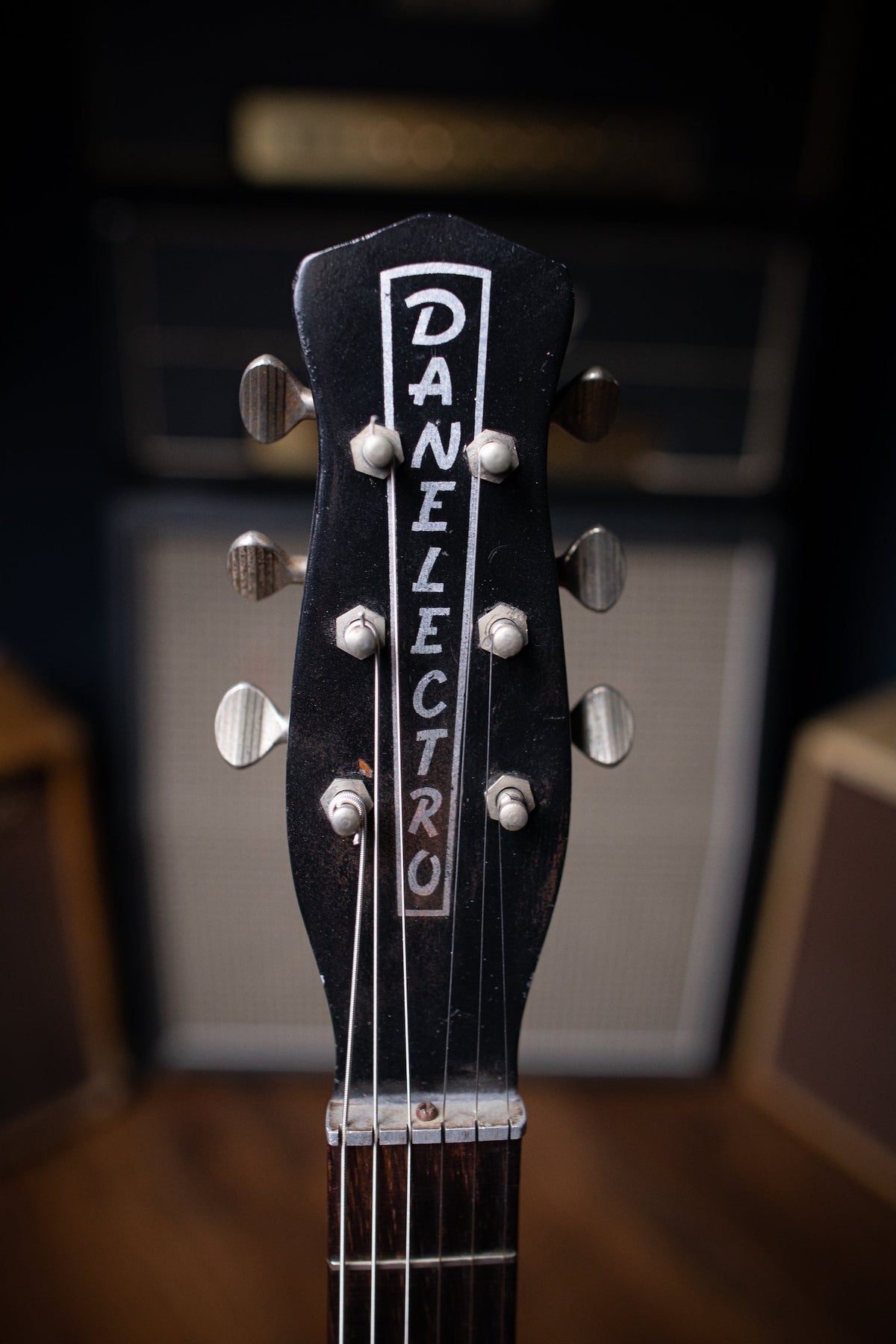 1963 Danelectro 3021 "Jimmy Page" Electric Guitar - Black