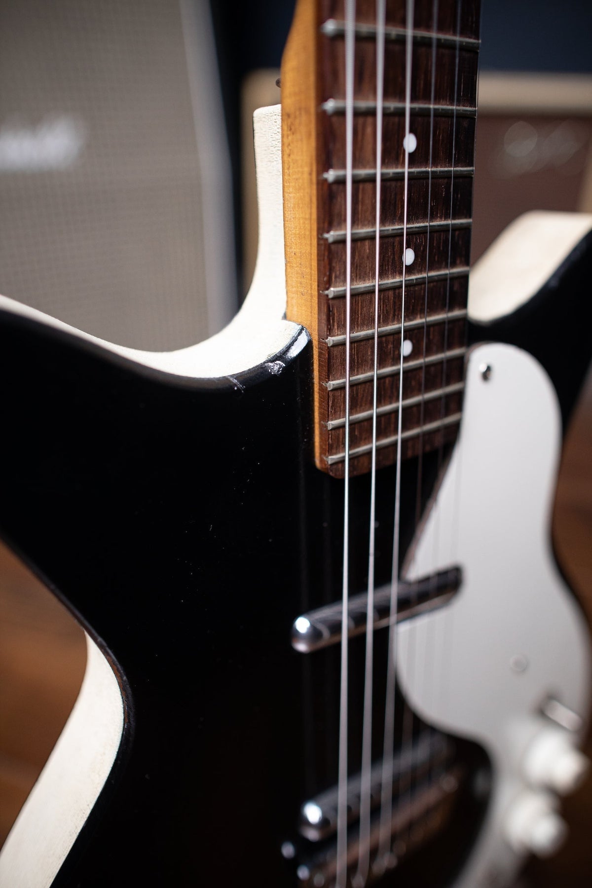 1963 Danelectro 3021 "Jimmy Page" Electric Guitar - Black