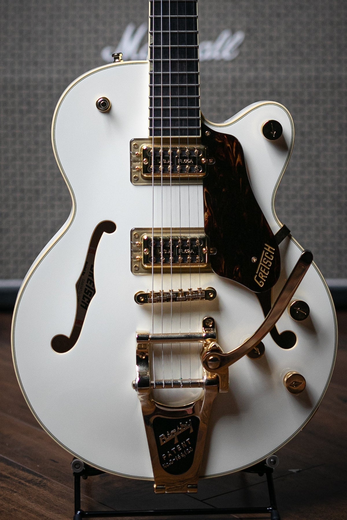 Gretsch G6659TG Players Edition Broadkaster Jr. Electric Guitar - Vintage White