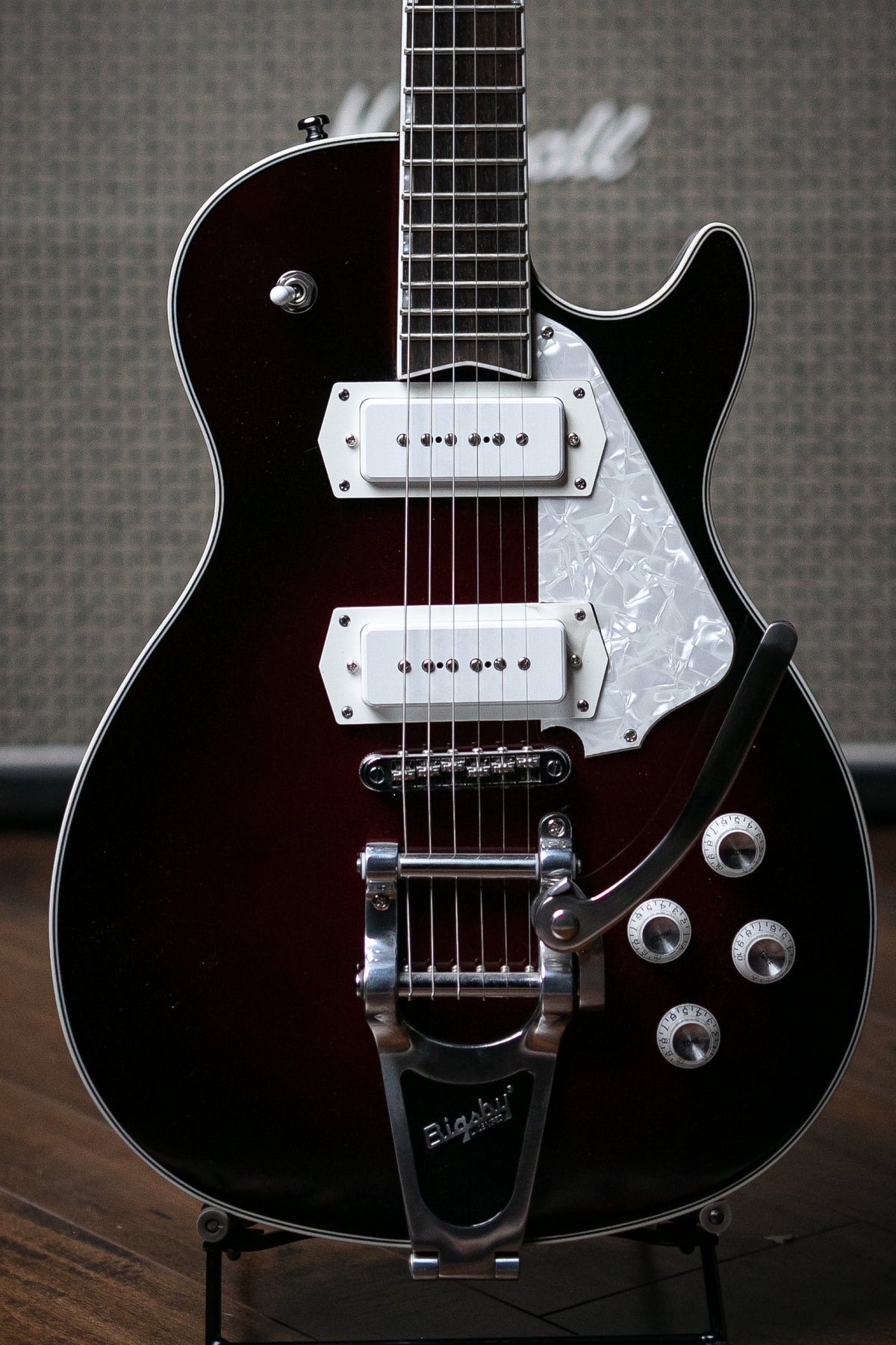 Airline Mercury DLX Electric Guitar - Burgundy Burst