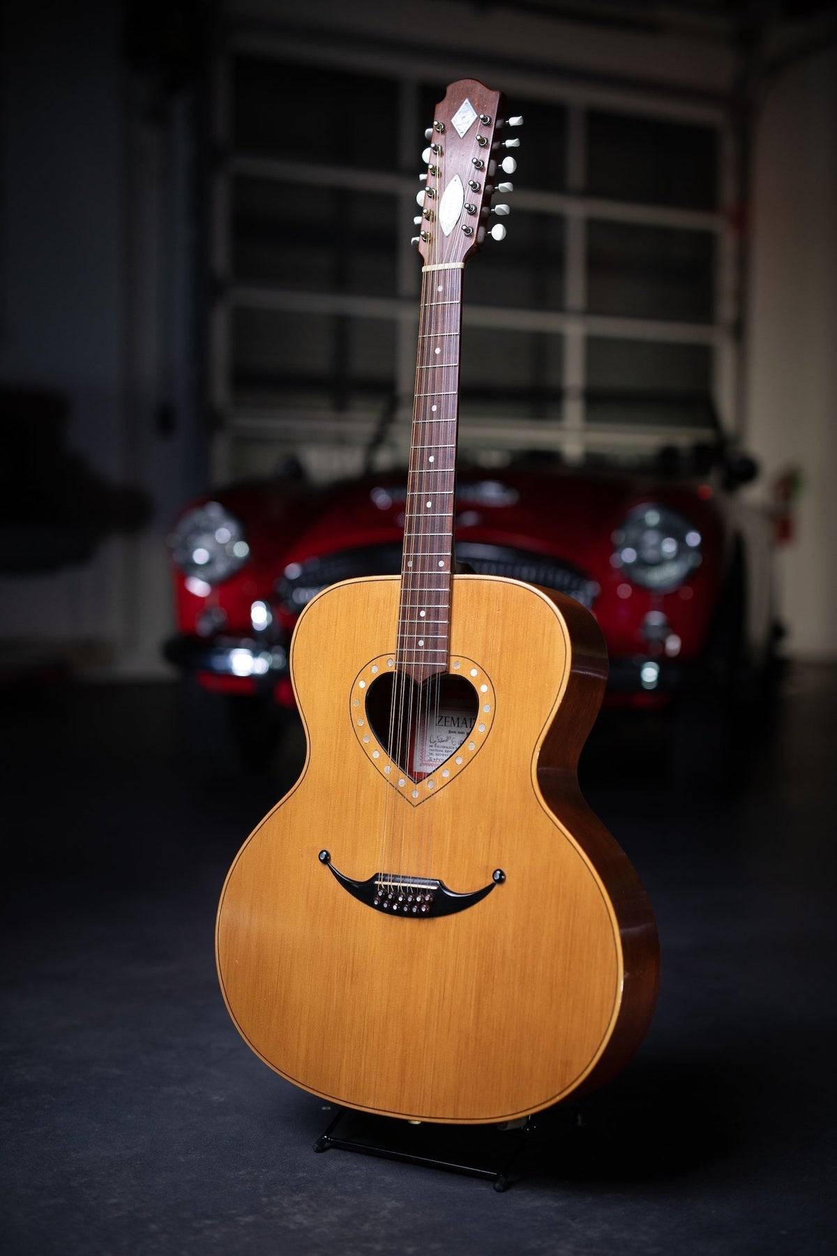 1979 Zemaitis Rik Palieri 12-String Acoustic Guitar - Natural