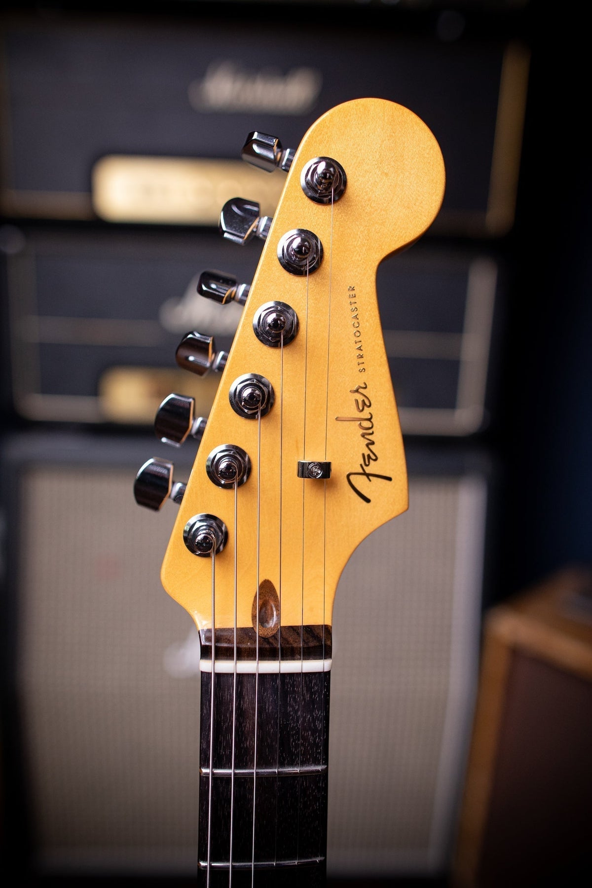 Fender American Ultra Stratocaster HSS Electric Guitar - Ultraburst
