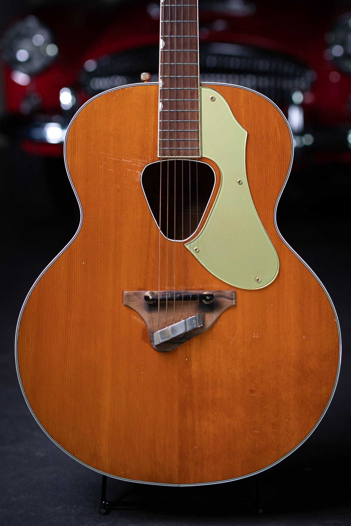 1962 Gretsch Rancher Jumbo Acoustic Guitar - Western Orange