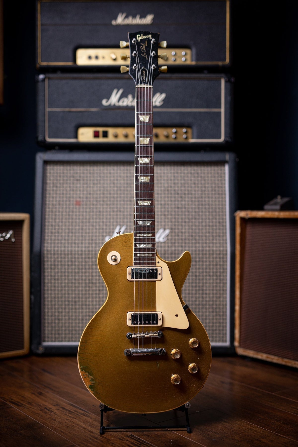 1969 Gibson Les Paul Goldtop Deluxe Electric Guitar