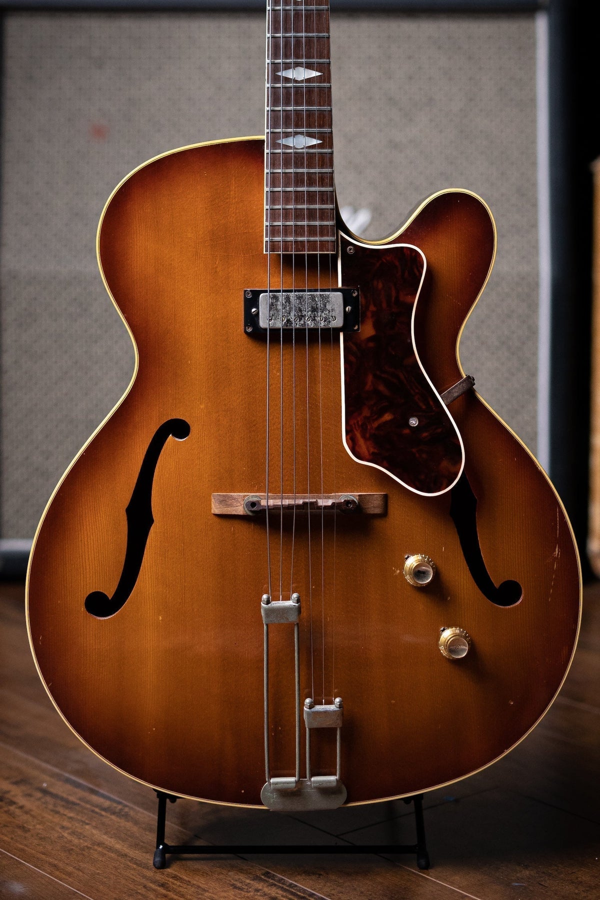 1964 Epiphone Triumph Electric Guitar - Tinted Dark Natural