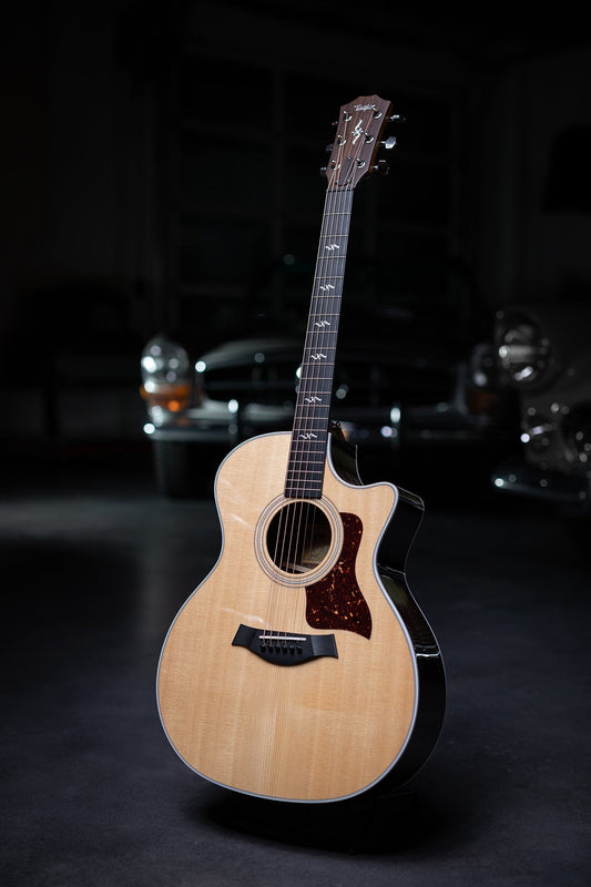 Taylor 414ce-R Rosewood Back & Sides and V-Class Bracing Acoustic-Electric Guitar - Natural