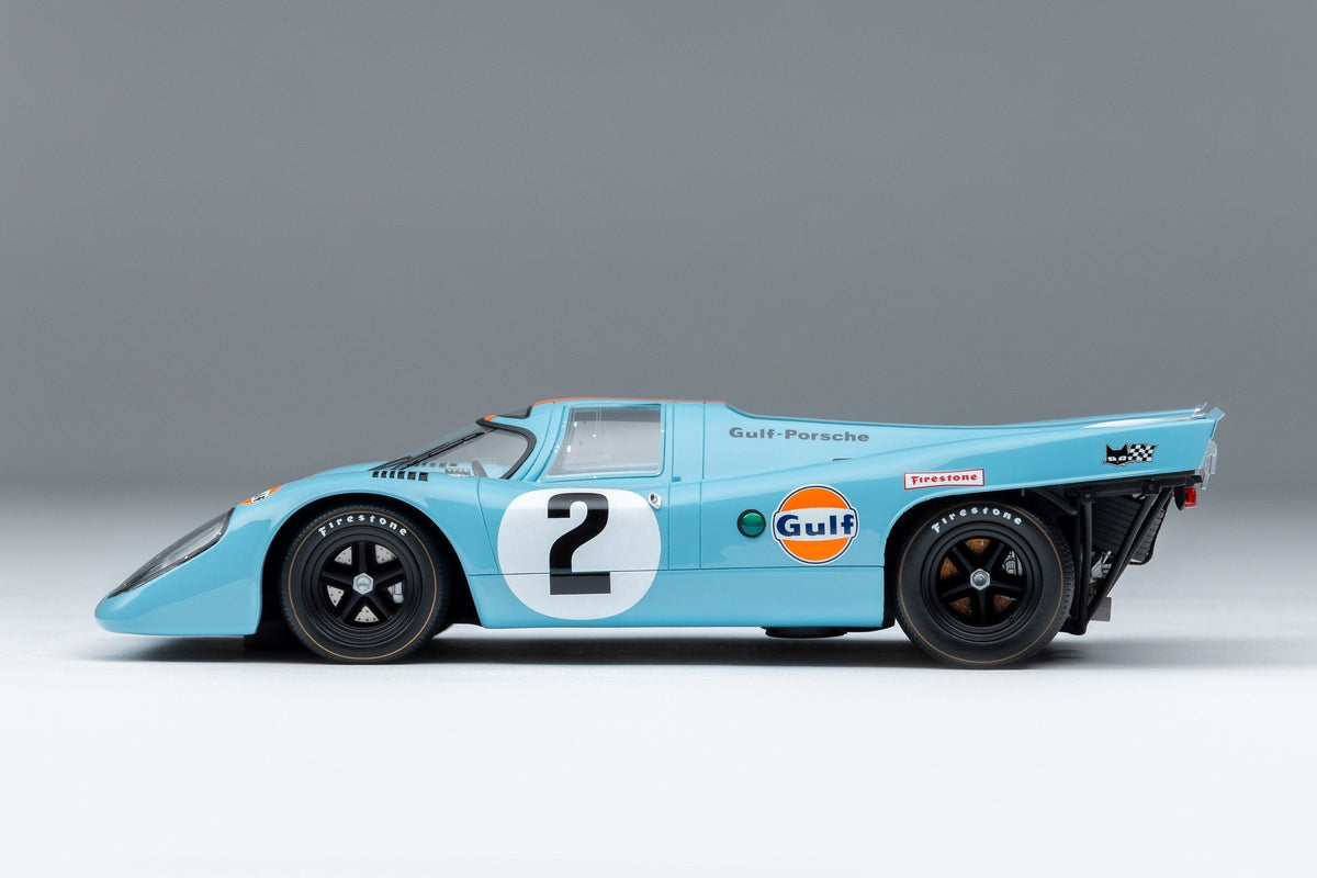 Amalgam Collection - Porsche 917K  1970 Daytona Winner  Road & Track Edition  1:18 Scale