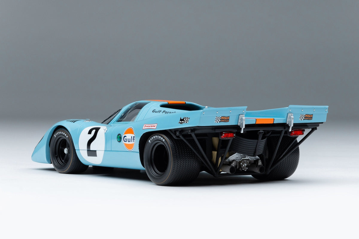 Amalgam Collection - Porsche 917K  1970 Daytona Winner  Road & Track Edition  1:18 Scale