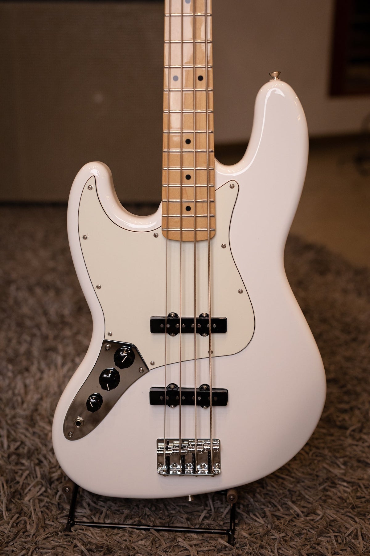Fender Player Jazz Bass Left Handed - Polar White