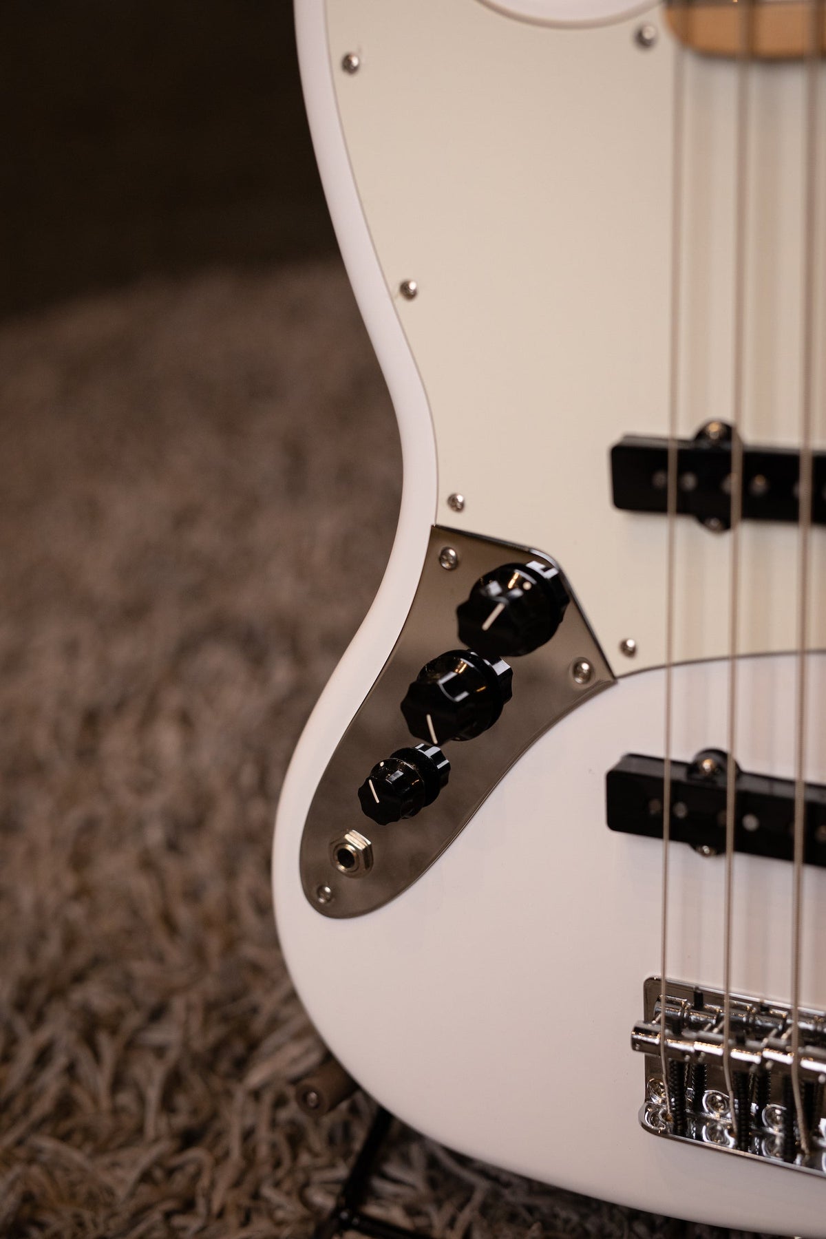 Fender Player Jazz Bass Left Handed - Polar White