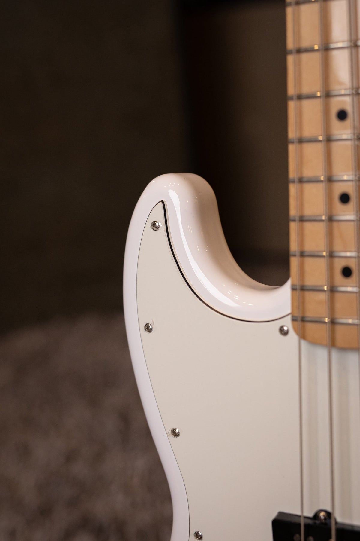 Fender Player Jazz Bass Left Handed - Polar White