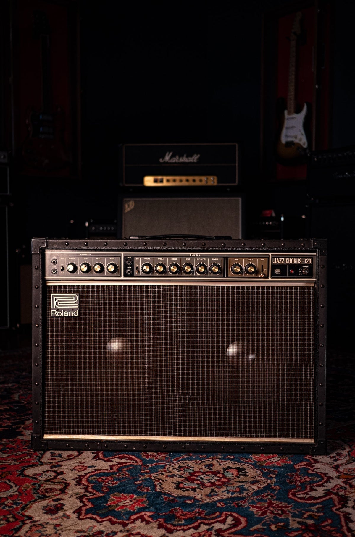 1984 Roland Jazz Chorus 120 2x12" Combo Amp