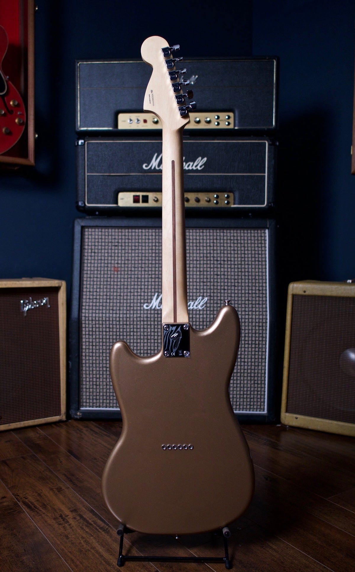 Fender Player Mustang Electric Guitar - Firemist Gold