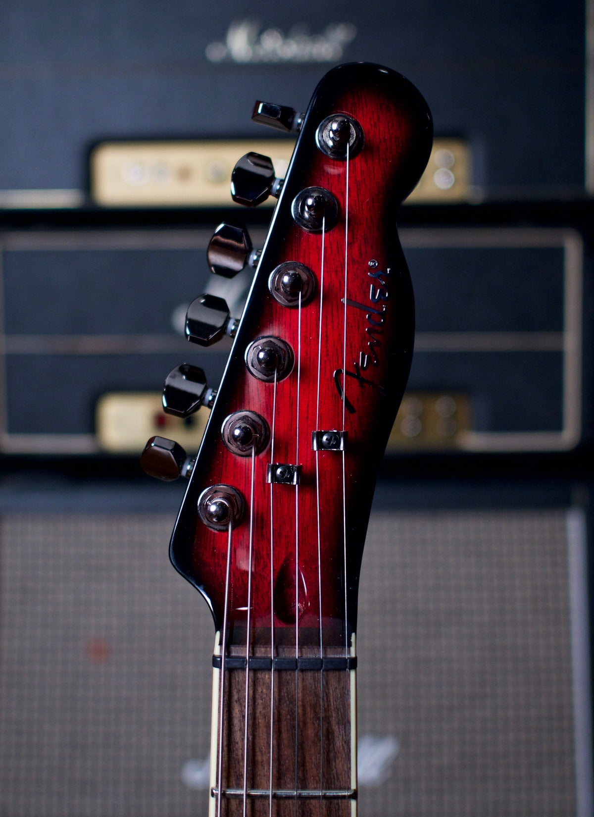 Fender Special Edition Custom Telecaster FMT HH Electric Guitar - Black Cherry Burst