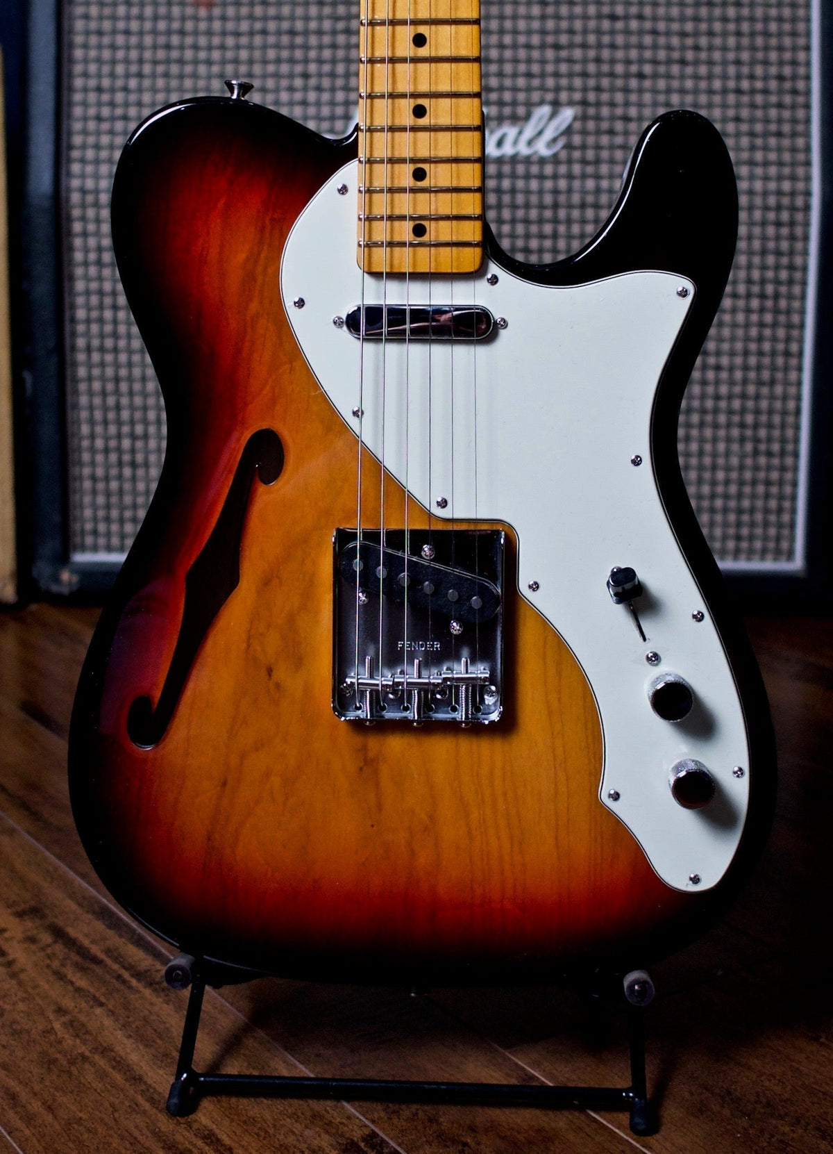 Fender American Original 60's Telecaster Thinline Electric Guitar - 3 Color Sunburst