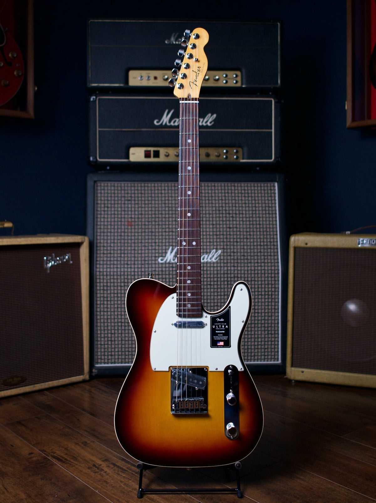 Fender American Ultra Telecaster Electric Guitar - Ultraburst