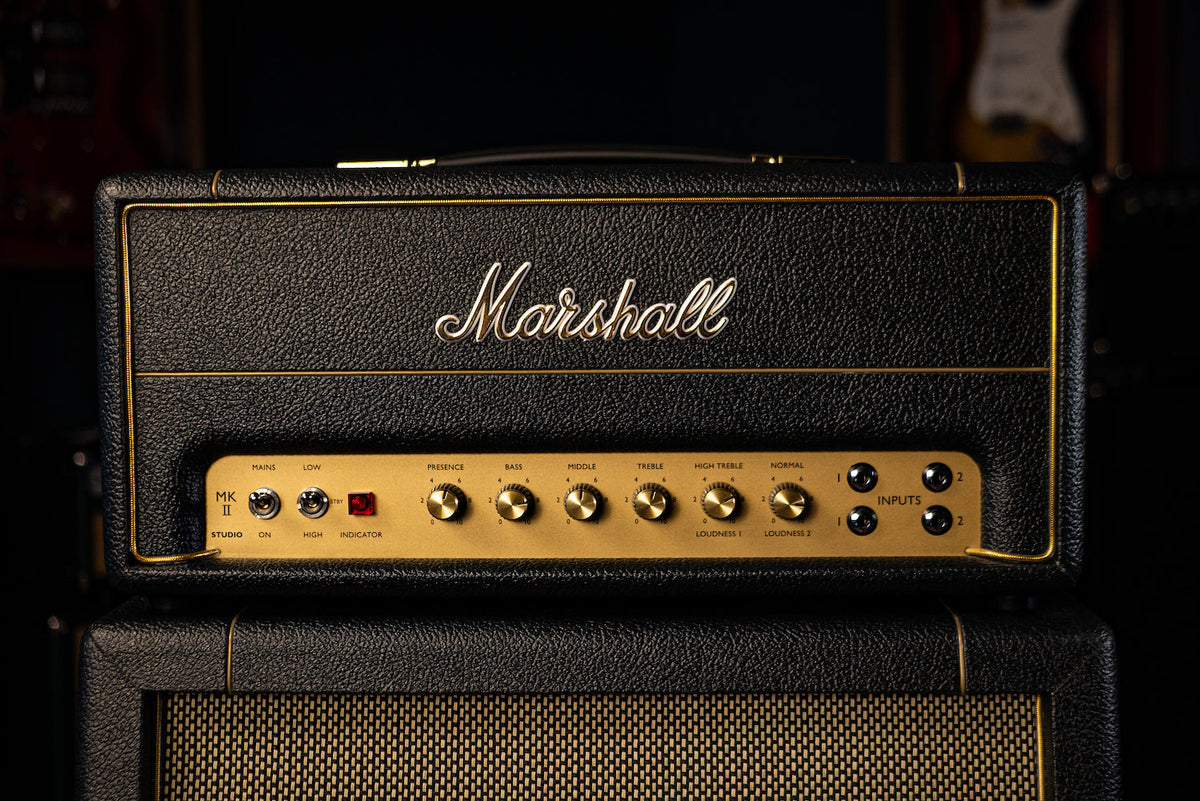 Marshall SV20H Studio Vintage 20/5 Watt Tube Head and SV212 Studio Vintage 2x12" Vertical Extension Cabinet