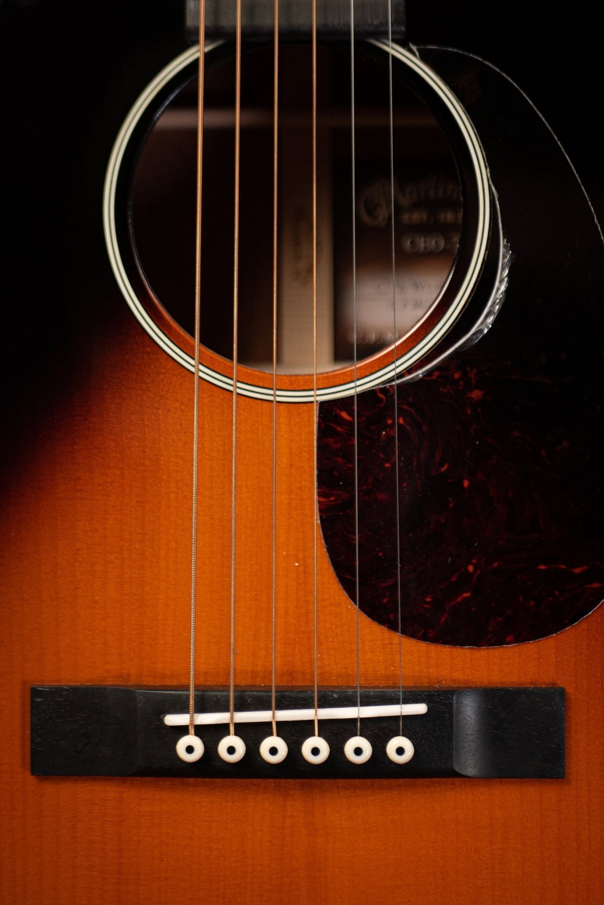 Martin CEO-7 Acoustic Guitar - Teardrop Sunburst
