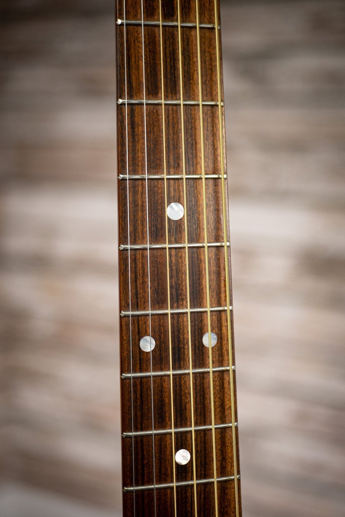 2003 Martin DM Mahogany Left Handed Acoustic Guitar - Natural