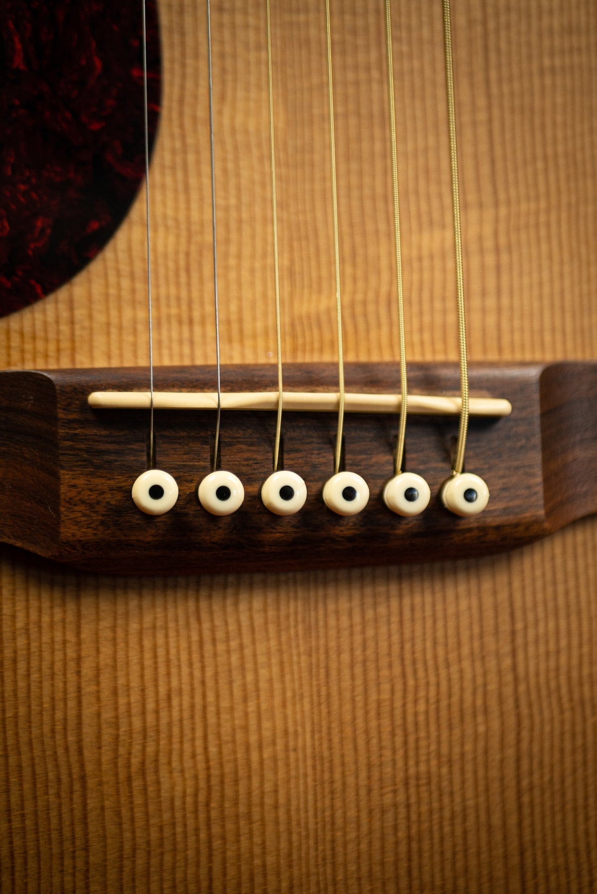 2003 Martin DM Mahogany Left Handed Acoustic Guitar - Natural