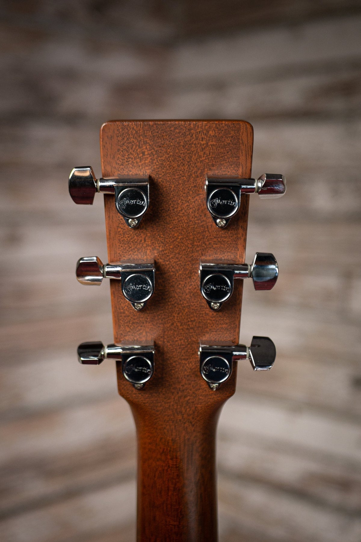 2003 Martin DM Mahogany Left Handed Acoustic Guitar - Natural