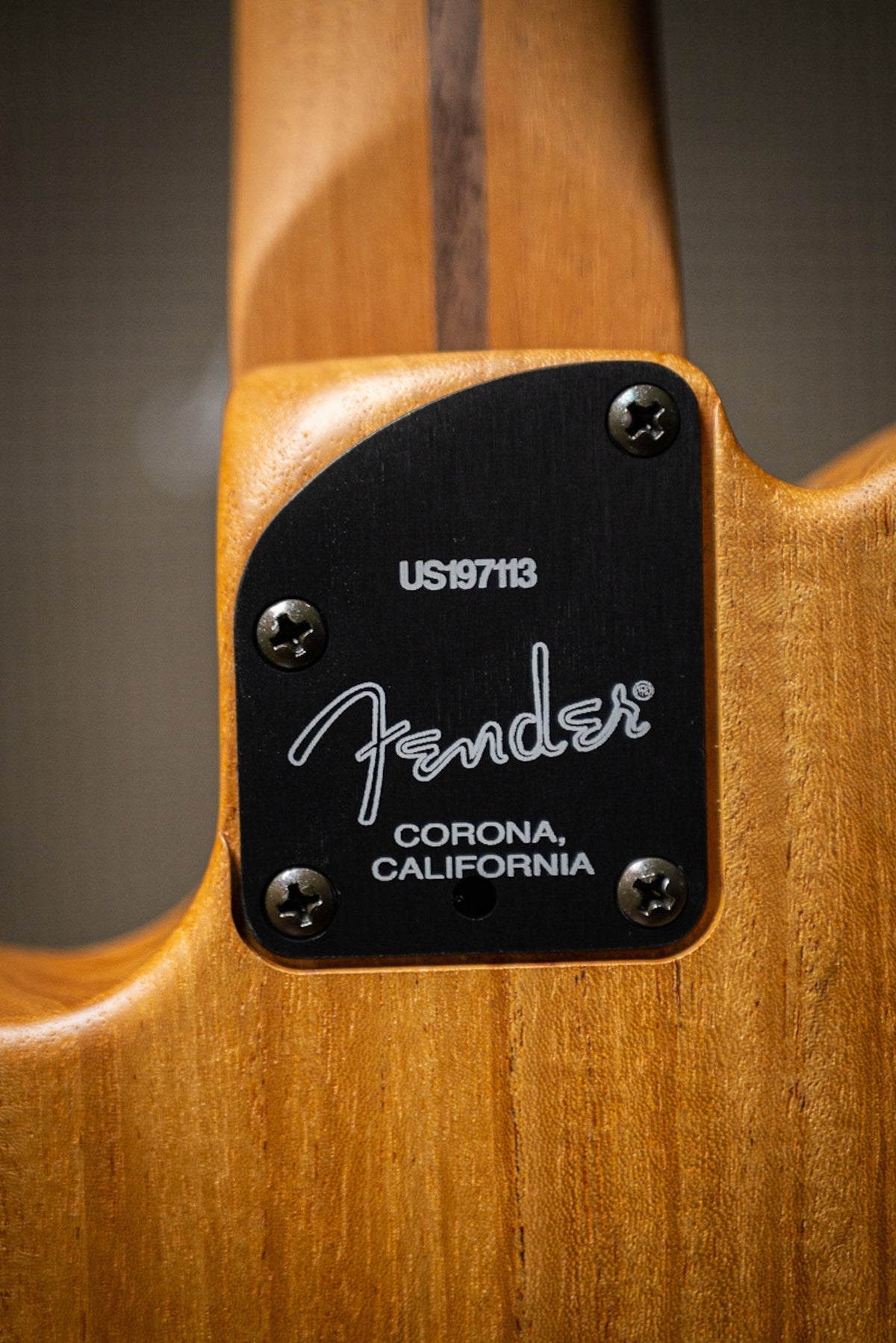 Fender American Acoustasonic Telecaster Electric Guitar - Natural