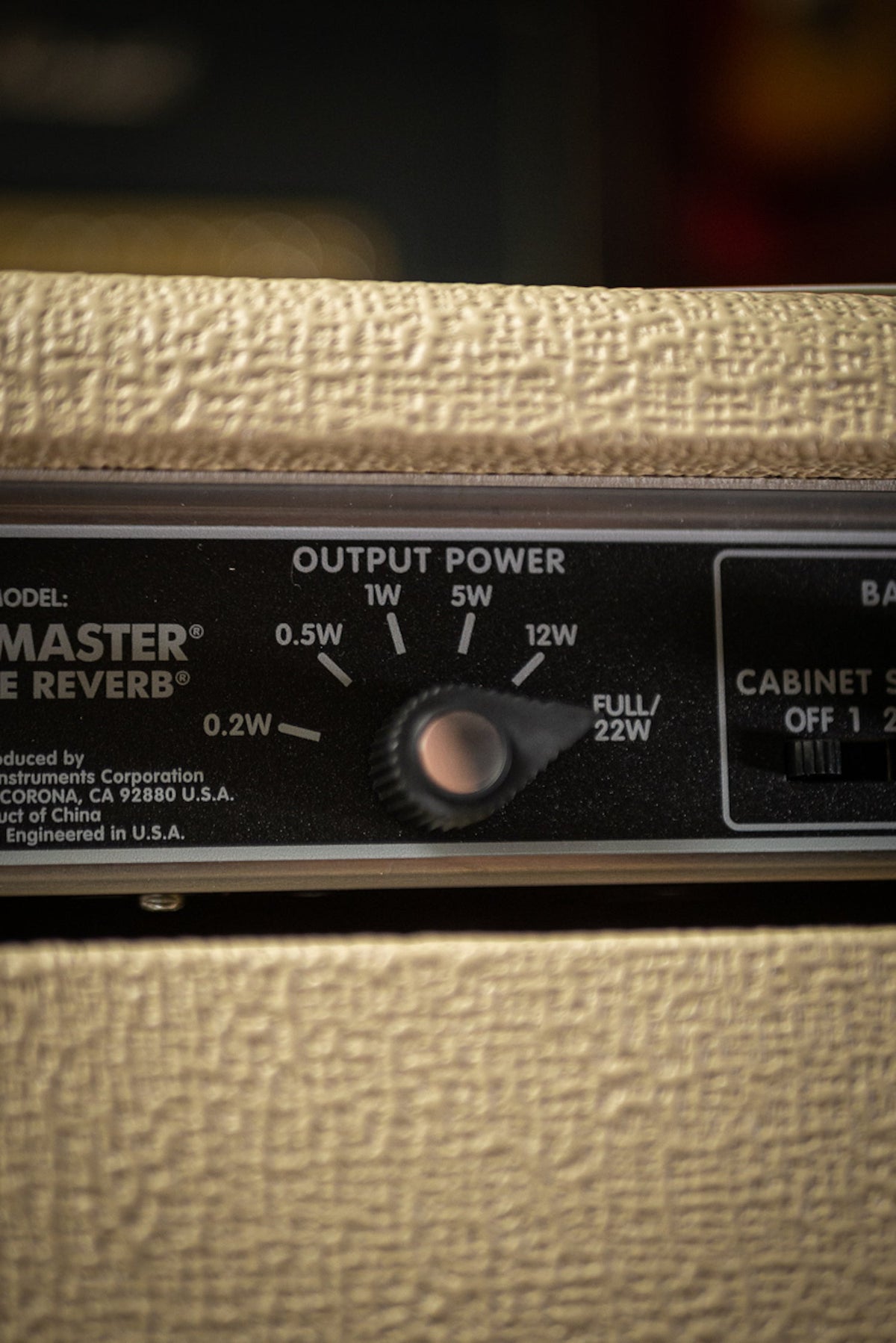 Fender Tone Master Deluxe Reverb Combo Amp - Blonde